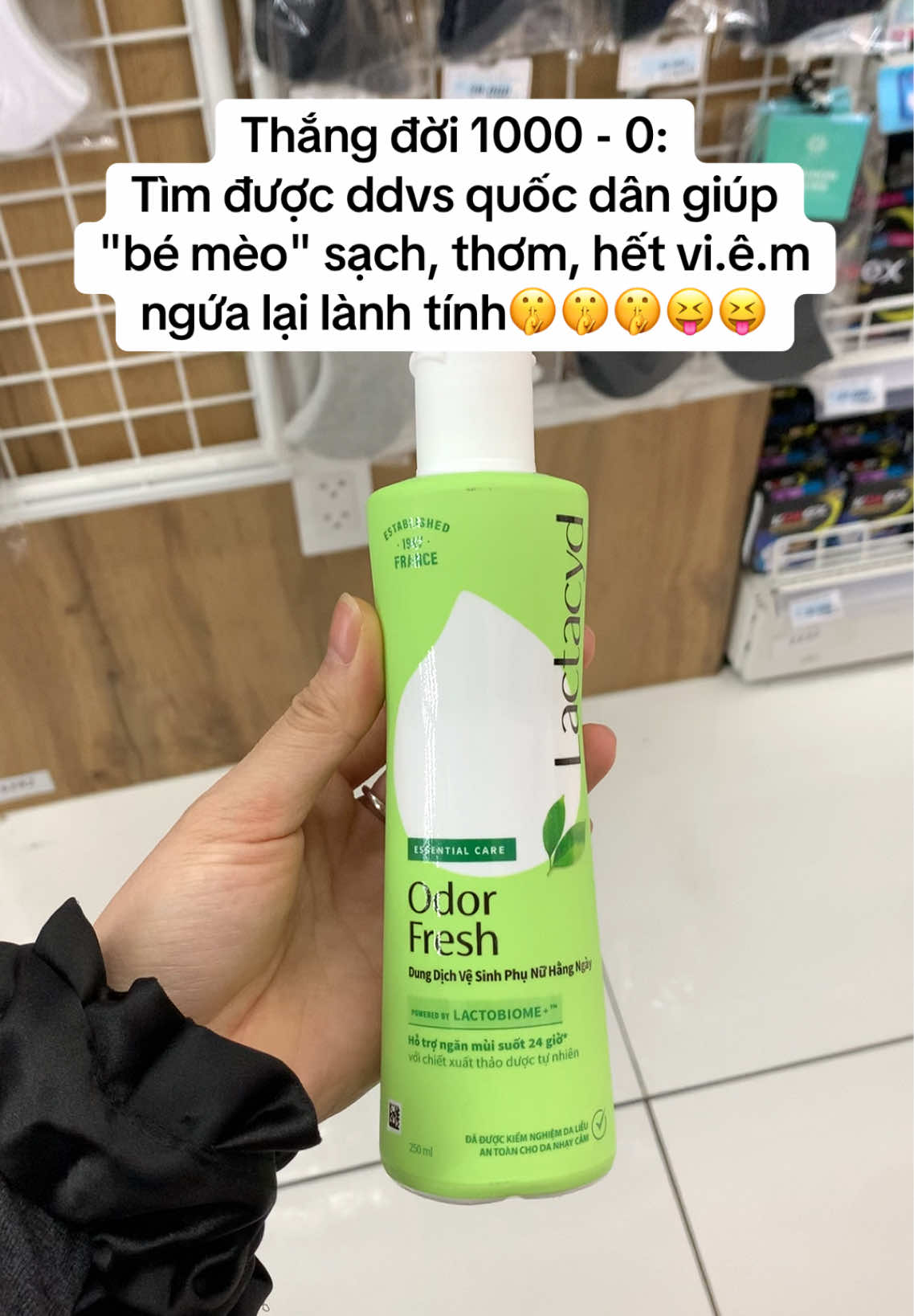 Xài liền điii ạ #xuhuong #xuhuongtiktok #dungdichvesinh #dungdichvesinhphunu #viral 