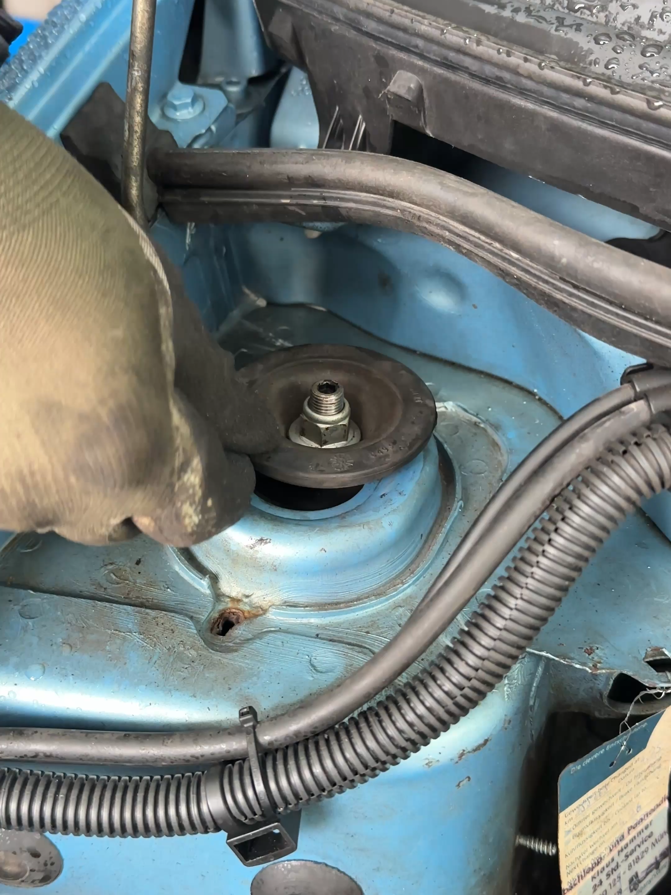 How to fix a rattling chassis on a 4x4 Panda😱 #diy #mechanic #workshop