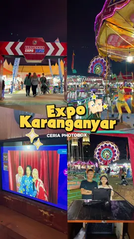 🔊Karanganyar mana suaranya?? Heihoooo! Ceria Photobox hadir kembali di Alun - Alun Karanganyar dalam event Expo Karanganyar🎡🥰💃🏻 Serunya kali ini Cerians bisa foto indoor box atau outdoor bianglala looh😍🙌🏻 Bisaaa cobain 2 sekaliguuus boleh💃🏻😍 💸25k get 2 strip foto bisa berdua, bertiga, berempat, bebassss deh🥰🌸🙌🏻💃🏻🎡 Lesgooooowwwww merapaaat🙌🏻 #fyp #karanganyarhitz #karanganyar24jam #alunalunkaranganyar #karanganyar 