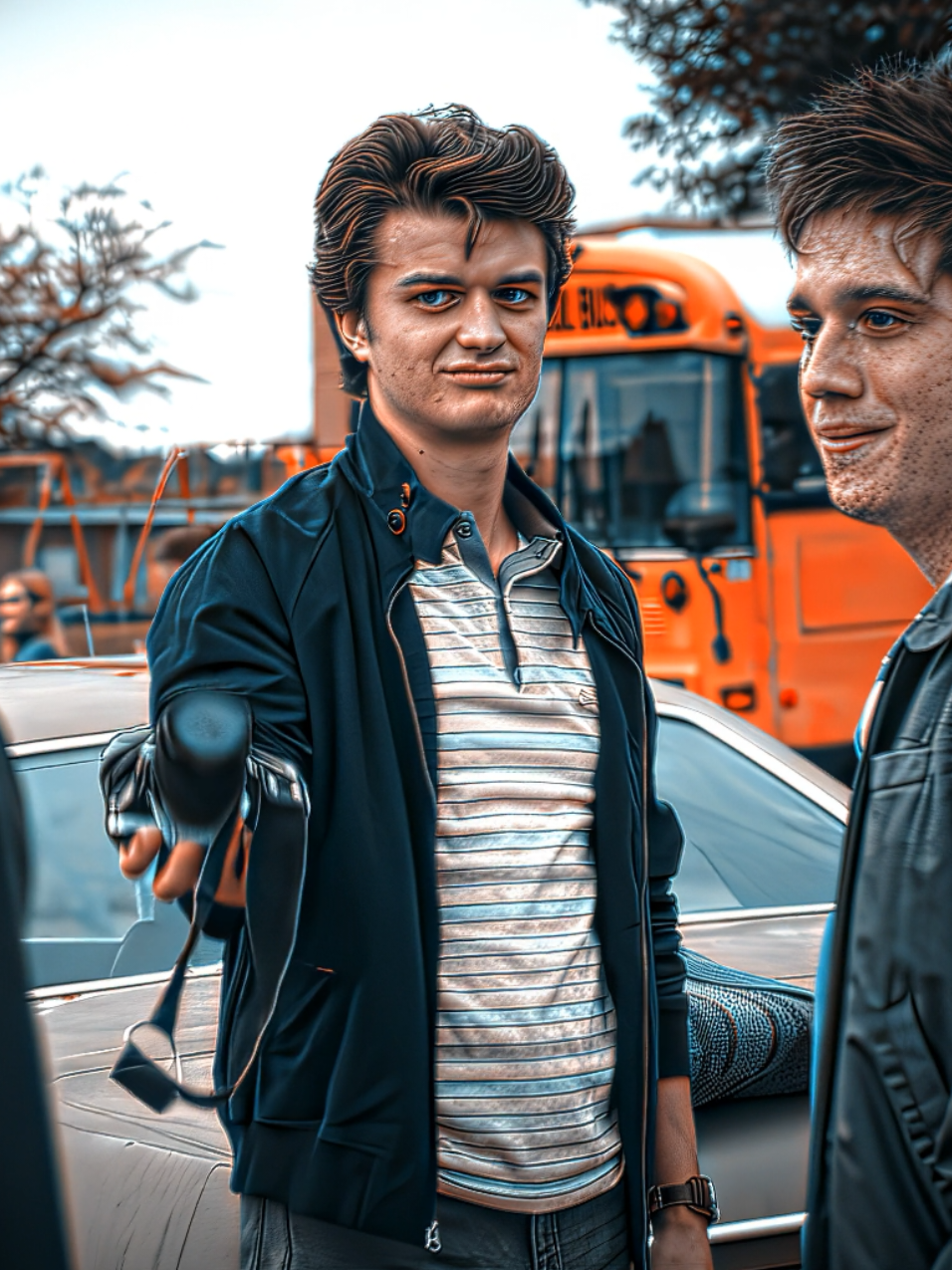 Aura farmer🔥 #edit #strangerthings #steveharrington #fyp 