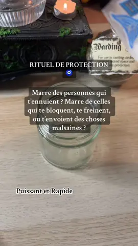 Tu en as assez des personnes qui t’ennuient… Assez de celles qui te bloquent, te freinent ou te renvoient des énergies malsaines ? Ce travail énergétique est fait pour toi. Ici, on coupe, on bloque, on neutralise. On ferme la porte à ce qui te pollue… ✨ Et on ouvre enfin tes chemins vers quelque chose de propre, stable et aligné. Si tu veux éloigner une énergie, une personne ou un mauvais œil : 👉 Mets un emoji 👁️‍🗨️ ou 🧿 en commentaire Je fais le lien avec ton intention. Besoin d’un travail plus ciblé ? 📩 Écris-moi “PROTECTION” en message privé. #protectionénergétique #ritueldeprotection #blocageénergétique #mauvaisoeil 