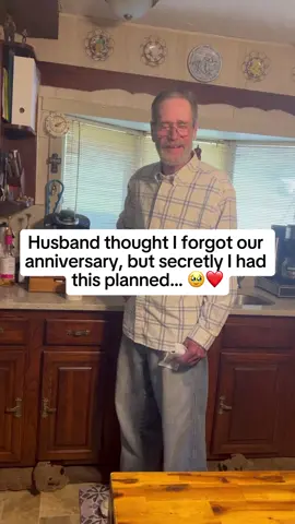 Husband thought she forgot their anniversary, but secretly she has this planned… 🥹❤️