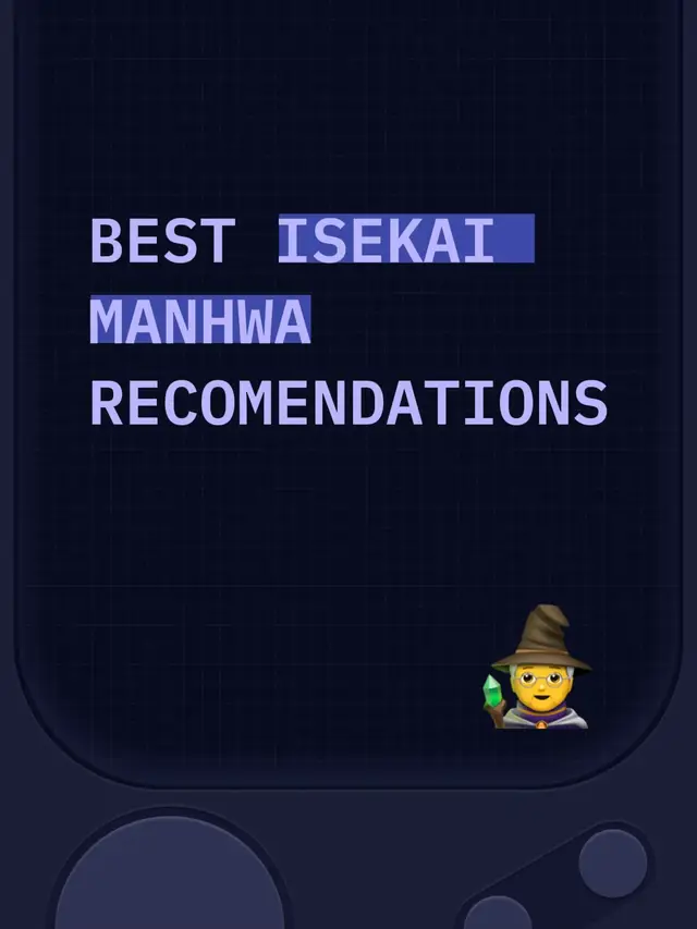 ISEKAI MANHWA RECOMMENDATIONS 1. The Greatest Estate Developer 2. I'm An Evil God 3. The Beginning After The End 4. Second Life Ranker 5. The Great Mage Returns After 4k Years 6. Academy's Undercover Professor 7. Ice Lord 8. The Archmage's Restaurant 9. The Are Not Bad Heroes In This World 10. The Dark Mage's Return To Enlistment #manhwa #webtoon #manhwareccomendation #webtoonrecommendation #viral 