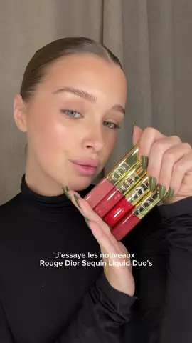 Trouvez-moi un rouge à lèvres plus beau que le nouveau @Diorbeauty Rouge Dior Sequin Duo 😍 Teintes utilisées :  100 Spectacular Nude  720 Spectacular Icon  881 carrousel  999 spectacular #diorholiday #diorlook #makeup #beauty 
