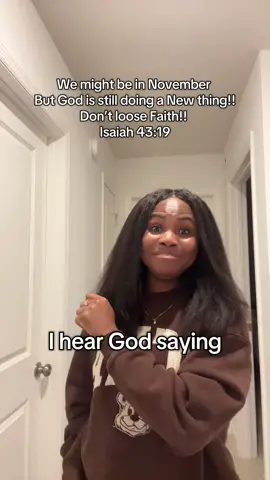 We might be in November but God is still doing a new thing!! 🙌🏾🙌🏾 #worship #wprshipmusic #christiantiktok #fyp #fypシ゚viral 