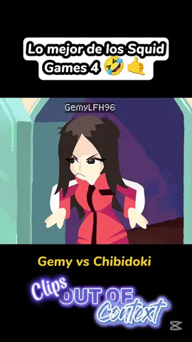 Gemy vs Chibidoki ANIMATION #chibidoki #gemy #squidgames4 #Minecraft #twitch 