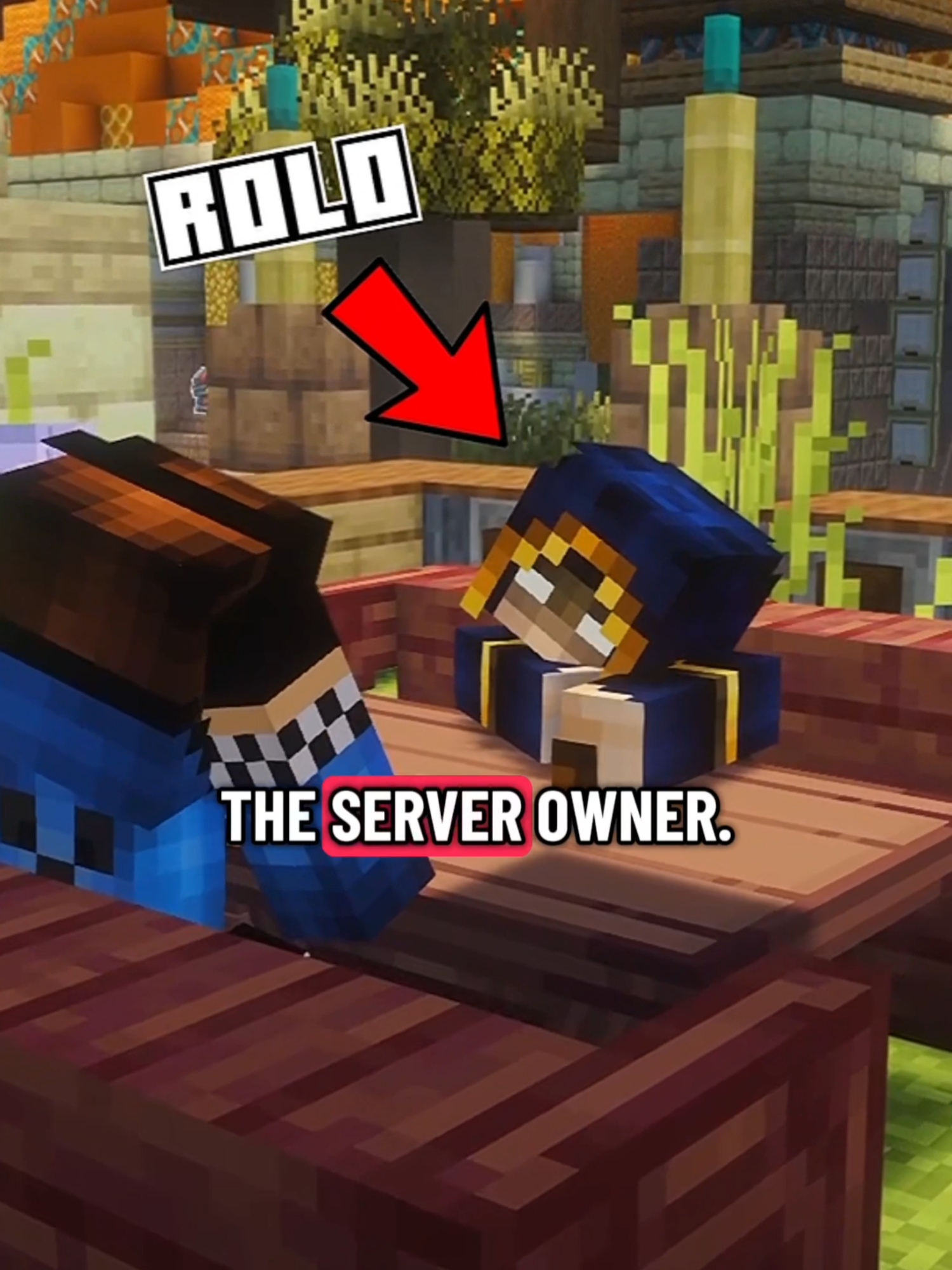 Telos hub NPC Easter eggs #Minecraft #server #mmorpg #telosrealms #fyp