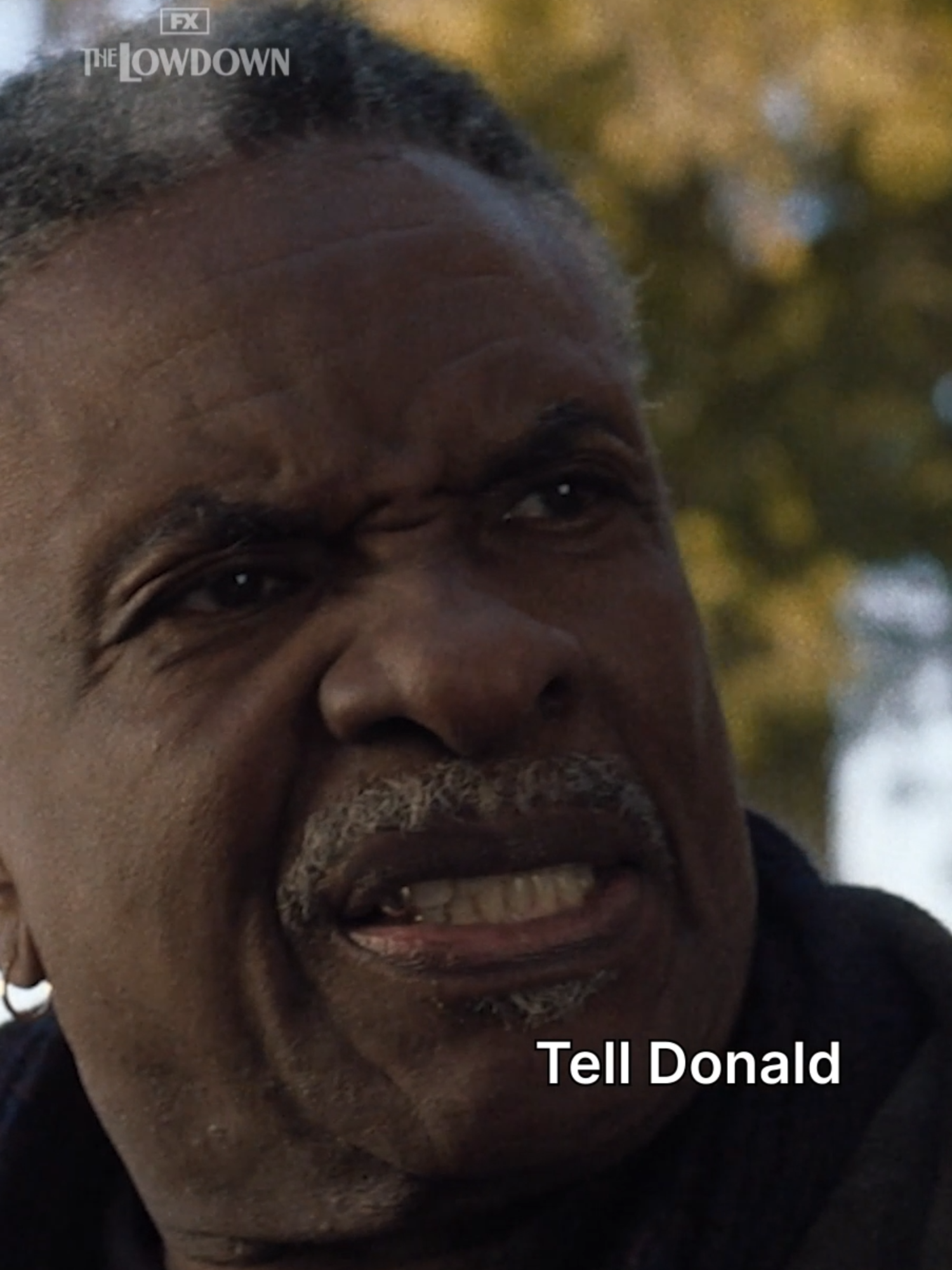 Oversharing is overcaring. FX's The Lowdown. All episodes now streaming on Hulu. #TheLowdownFX #KeithDavid #JeanneTripplehorn