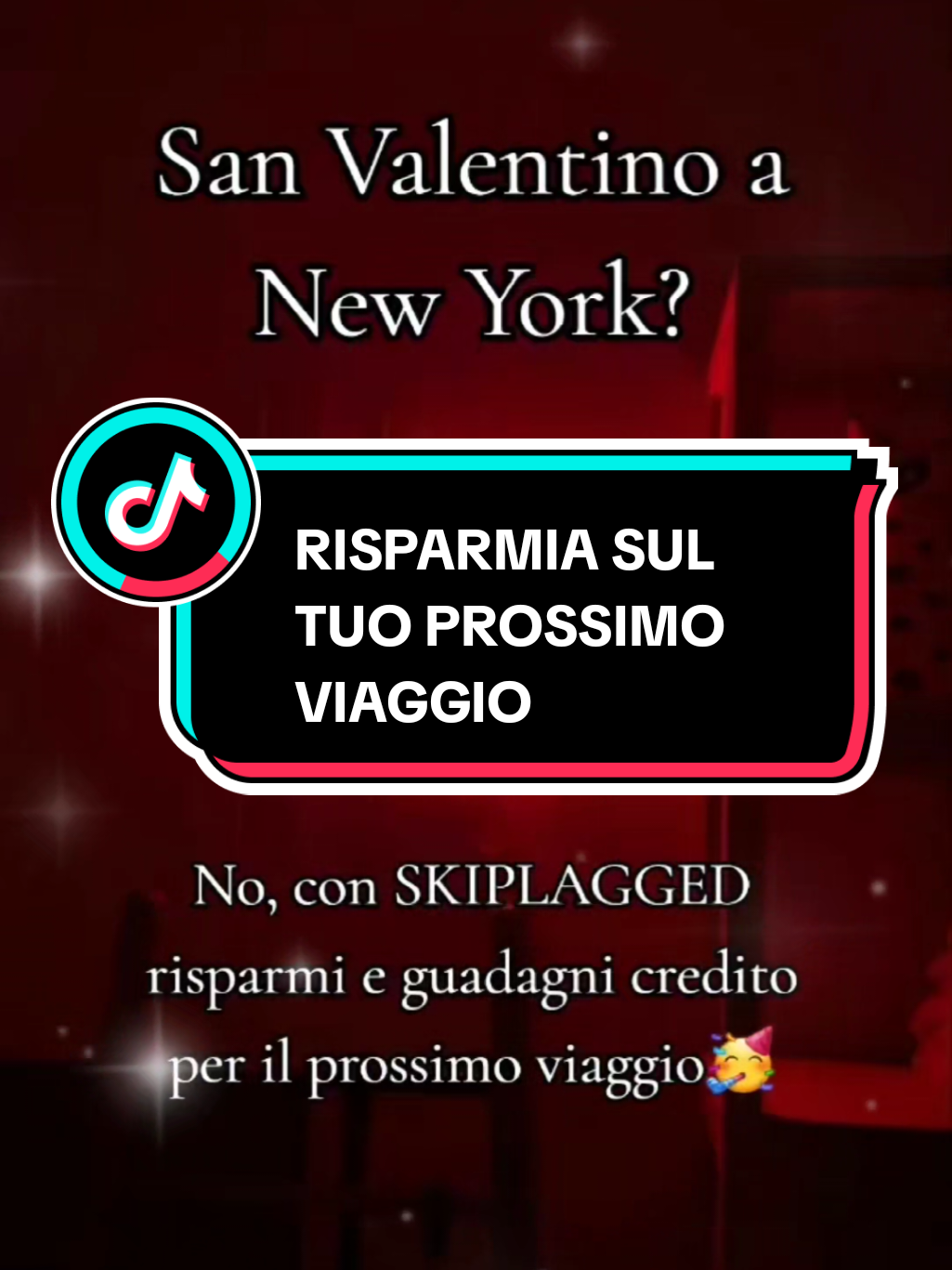 Con questa App trovi offerte fantastiche per risparmiare sul tuo prossimo viaggio. 👉Ad Esempio? San Valentino a New York,stesso Hotel e stesse date: 🤨Sul sito dell'hotel o su altre app di prenotazione ha un costo di circa 1260€ per 2 persone, notti. 🥳Su SKIPLAGGED si ha un risparmio di più di 600€ perché per lo stesso hotel il prezzo totale per 7 notti, 2 persone è circa 833€. In più avrai circa 18€ di cashback per il tuo prossimo viaggio. 💣Cosa aspetti? Scaricala ora e vedi tu stesso il risaprmio che si può avere!! Skiplagged rende facile per te trovare le migliori tariffe su voli e hotel. Iscriviti ora! https://skiplagged.com/r/viaggilowcost #skiplaggedpartner #perte #foryoupage❤️❤️ #viraltiktokvideo #trend @Skiplagged | Travel hacks 