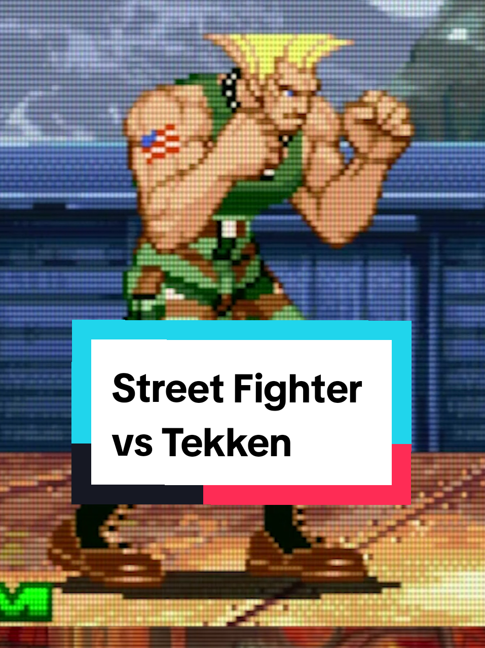Street Fighter Alpha 3 vs Tekken 5 - Characters comparison  #streetfighter #tekken #fightinggames #GamingOnTikTok #playstation 