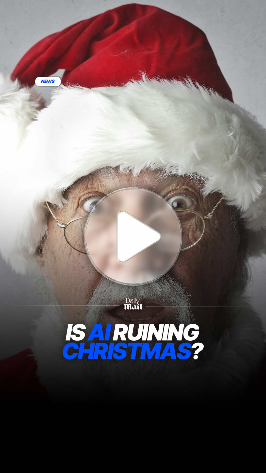 Parents are reportedly upset over Google's AI overview ruining the magic of Christmas. UK-based mother-of-two Kelly Bowron told The Post her 11-year-old son Leo was devastated after Google revealed to him that 'There is no set amount Santa spends per child, as he is a fictional character,' after he inquired about Santa's budget. Another mother from NYC told the outlet that her 7-year-old daughter stopped believing in Santa after Google told her that 'Santa was invented by Coca-Cola.' #ai #Tech #santa #google #christmas 