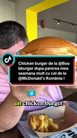 Chicken burger de la @Boo bburger dupa parerea mea seamana mult cu cel de la @McDonald’s România ! Iar cel de vita cu un Big Mac imbunatatit!🤣 #burger #mcdonalds #cluj #clujnapoca #răducurecomandă 
