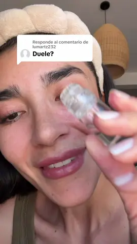 Respuesta a @lumartz232  Las agujas son más finas que 1 cabello y de tan solo 0.5mm la molestia es ligera y los resultados MARAVILLOSOS ✨✨✨