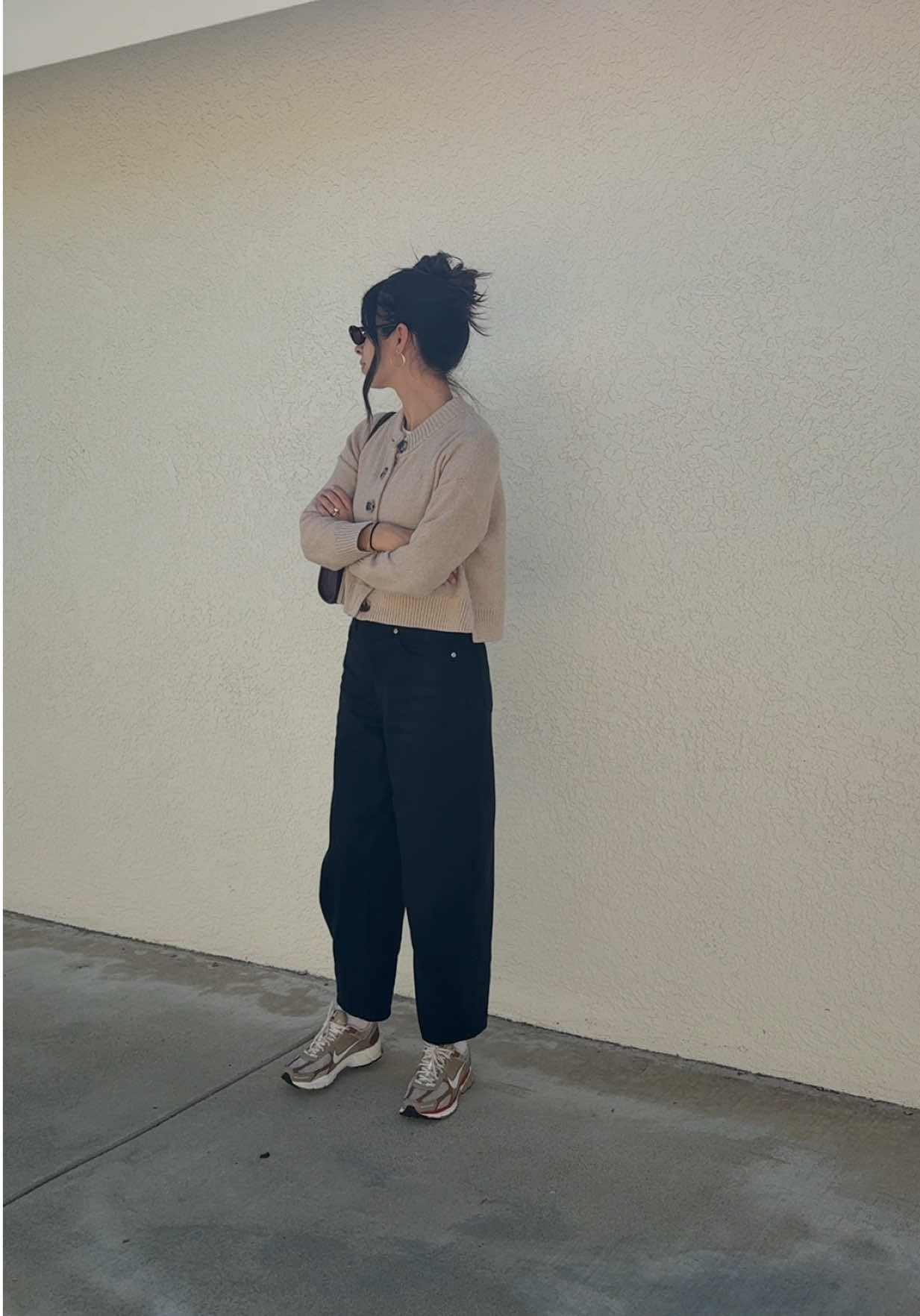 Monday comfies 💫✌🏼  @onequince @POP MART US @The Grove Online @Nike #outfit #outfitideas t