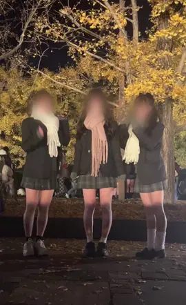 昭和記念公園行ってきた♡#jk #昭和記念公園ライトアップ #08 #紅葉 