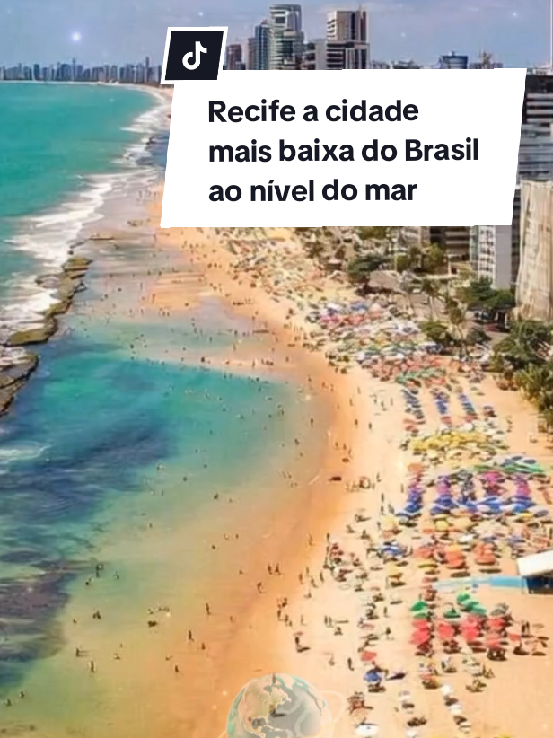 Recife a cidade mais baixa do Brasil... #curiosidades #recife #cidade #pernambuco #nordeste 