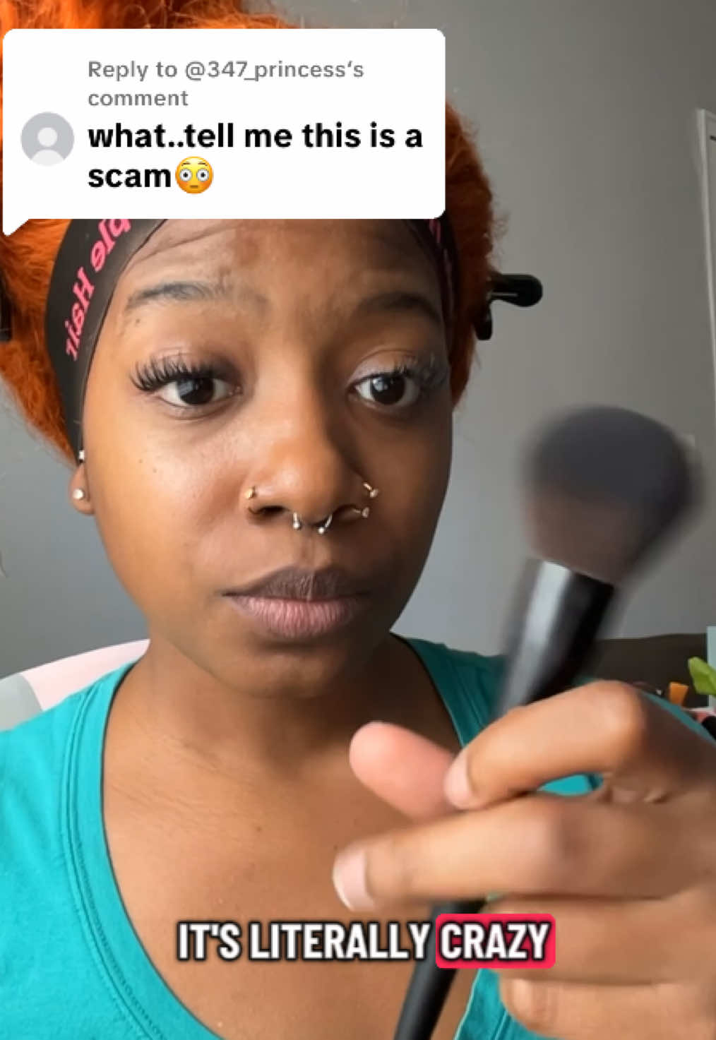 Replying to @@347_princess NOT A SCAM 😳🚨 #waterproofmakeup #carslan  #carslanpowder #tiktokshopcreatorpicks #tiktokshopblackfriday 