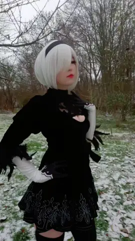 meow🐱 #2bcosplay #nierautomata #nierautomatacosplay #cosplay 