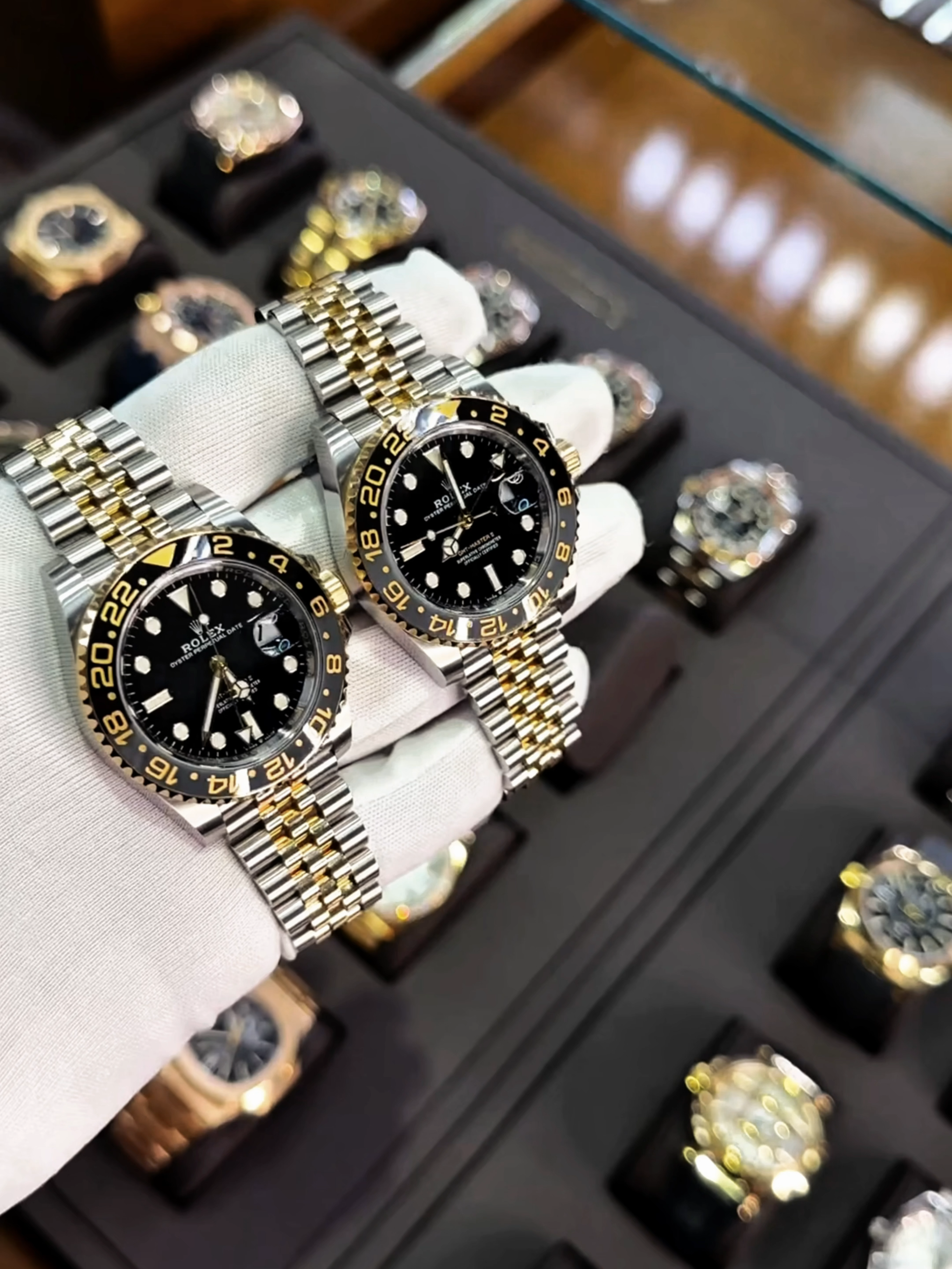 Super clones, various styles: 1 watch for €150, 3 watches for €350.