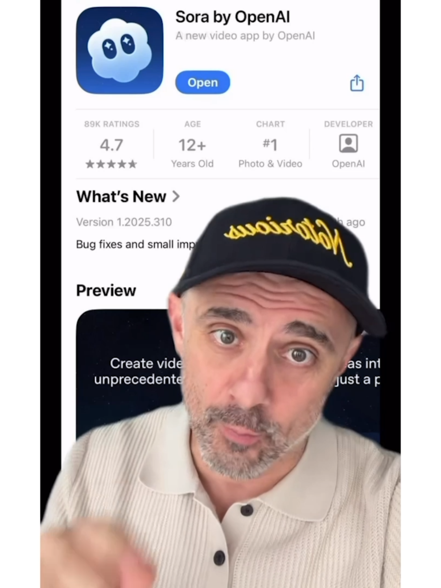 🚨 ‼️ ‼️ ‼️ big opportunity announcement 📣 !! Everyone, go to garyvee.com/sora to download the new Sora2 AI social media app - be a first mover and start learning your craft in being a creator in this new medium! Also be the first to make a video of me doing whatever you want lol 😝 ... When you create a new post on Sora, type in @garyvee in the prompt box and then say what you want me to do, that's it .. also follow @veefriends on the app, I'm up to some cool stuff! This may or may not be the next big app, but jumping on it and learning it will service you all well in the future.#sora