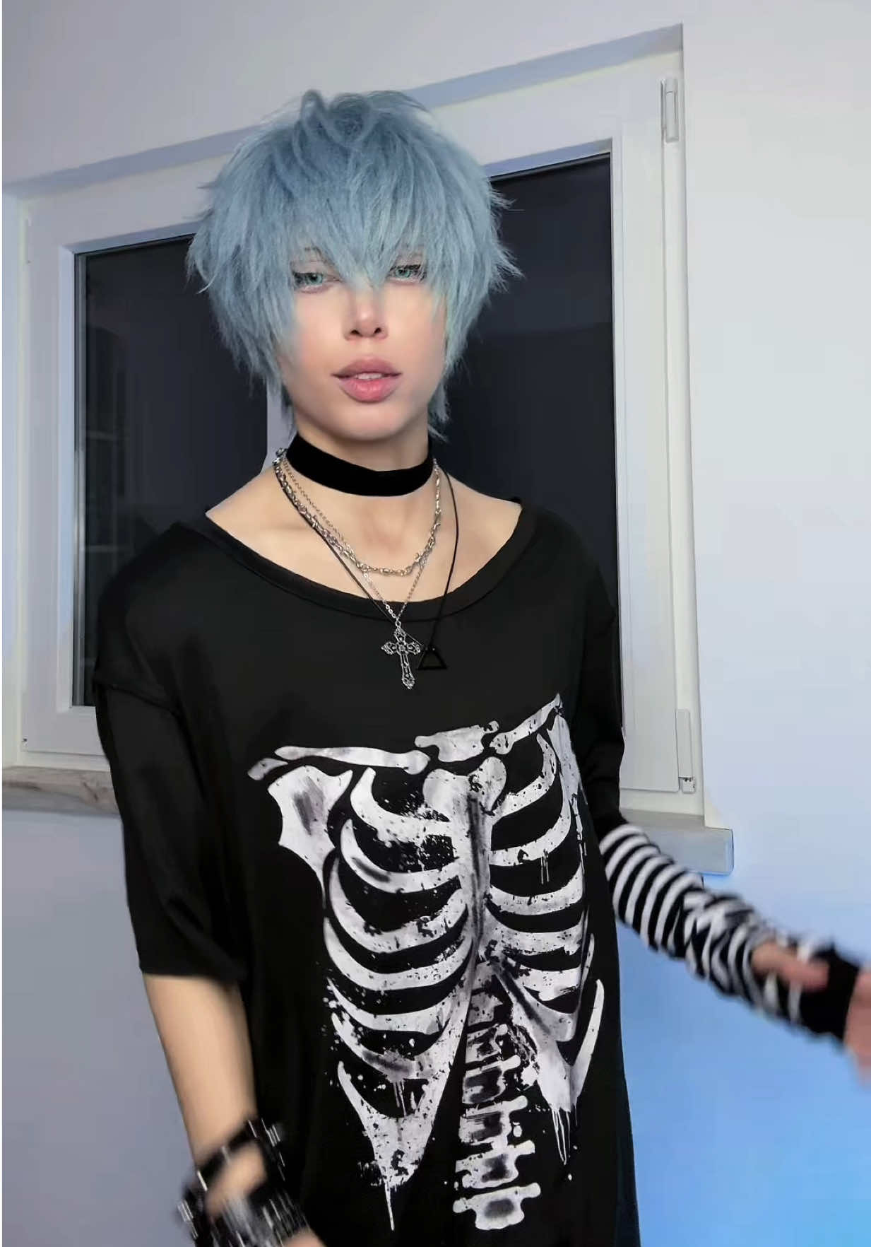 U cant see it but i was moving my hips like crazy 😭 #alienstagecosplay #alnst #Till #alienstage 