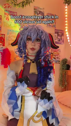 Okay so it may take another 500 years but hopefully if I can findmy furina wig I’ll bring her back from the dead 😛 Creds: @🎀Bella🎀 for makeup inspo! 💗 #cosplayer #genshin #ganyu #fyp #genshinimpact33 