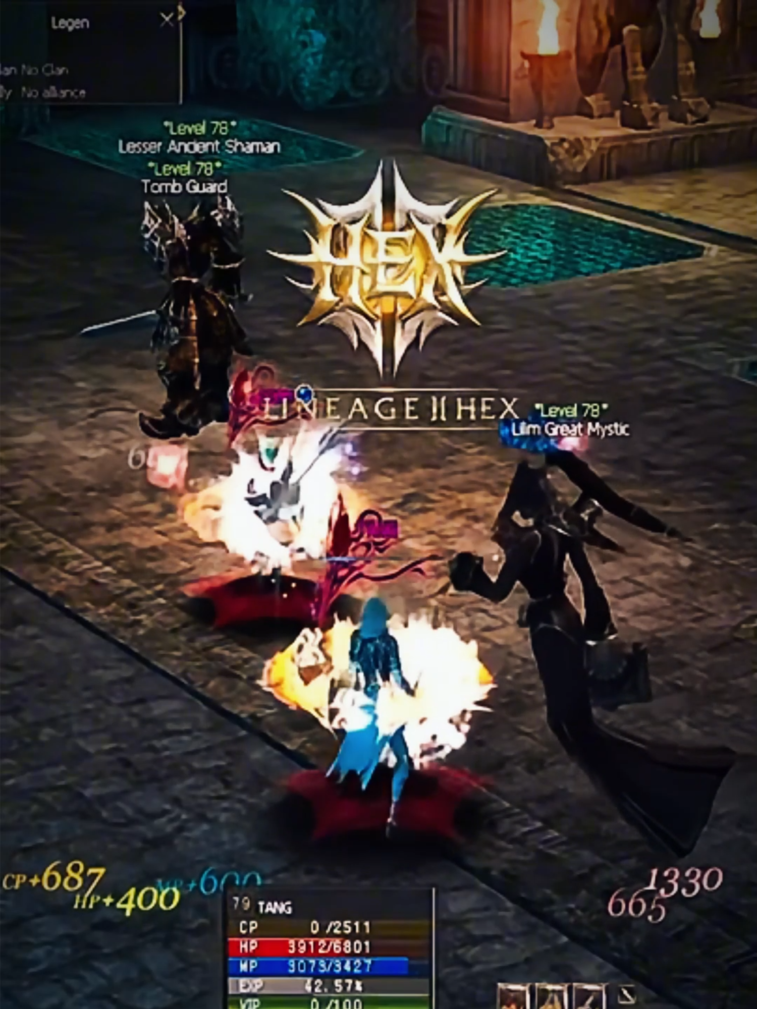 PvP de Maguitos en L2 Hex #l2hex #lineage2interlude #Lineage2Hex #lineage2pvp #garompal2 #mmorpg