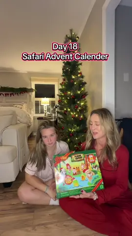This safari advent calendar @Joyfy-US is currently 60% off! Grab yours now before they’re gone!! #adventcalendar #tiktokshop #motherdaughter #christmastok #fyp 
