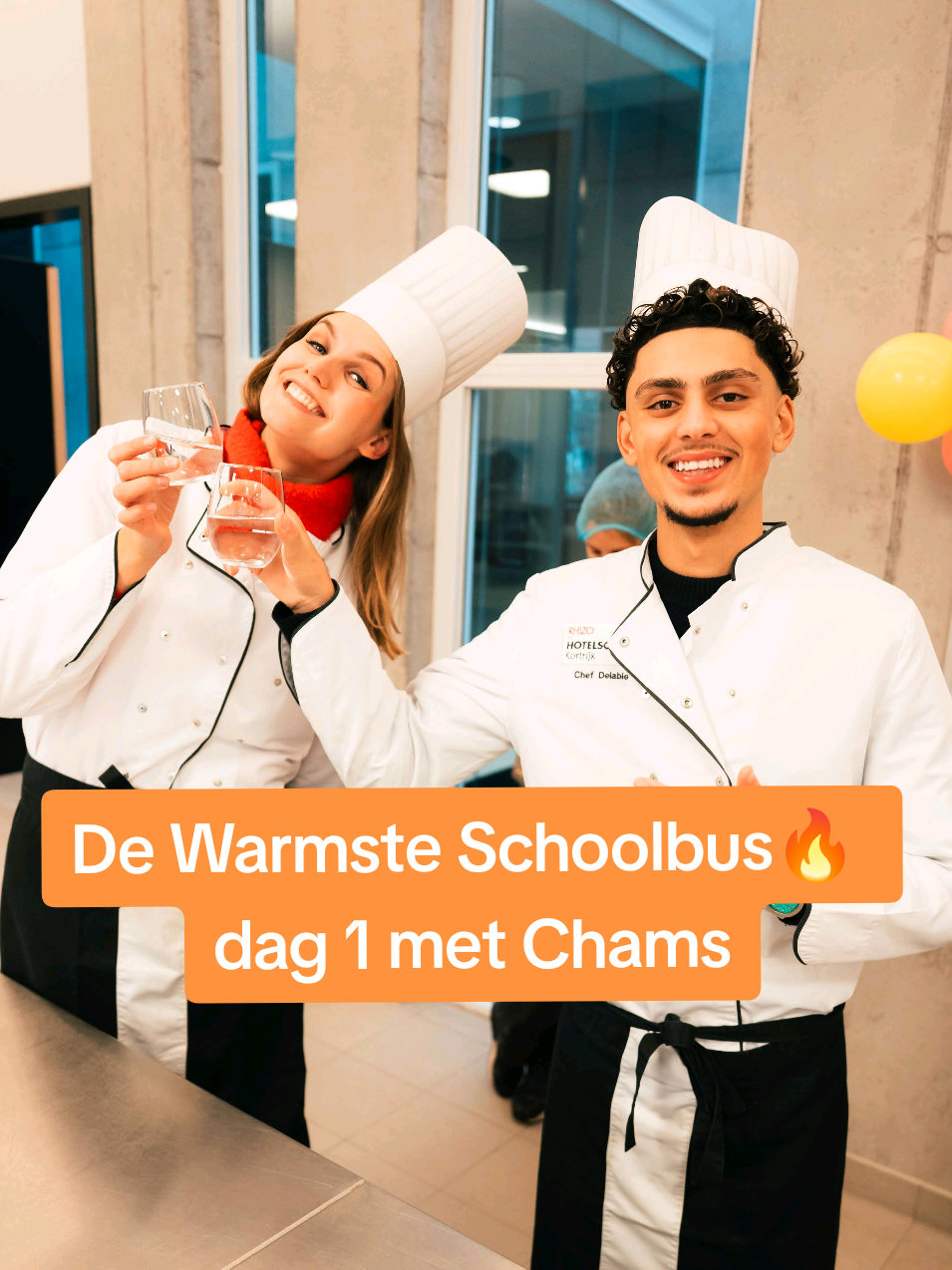 Dag 1 was AMAZIIIINNGG! Lekker gekookt met @CH•_•MS_73⭐️  Supergoed bezig met jullie acties voor De Warmste Week. De Warmste Schoolbus rijdt nog de hele week rond 🔥 #DWW25 #dewarmsteweek 