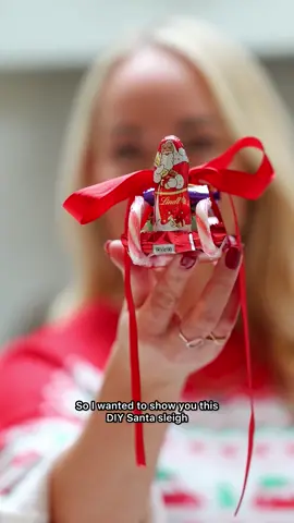 We love to make these DIY Chocolate Santa Sleighs at Christmas 🛷🎄 They’re fun, easy and could make a great budget friendly gift or add on (we buy multipacks of the chocolate to keep costs low).  Tape candy canes onto the bottom of a chocolate bar and add a little chocolate Santa, smaller bars and coins. I secure them with a little tape and then tie with a ribbon.  #christmas #christmasgift #christmashack #christmasonabudget 