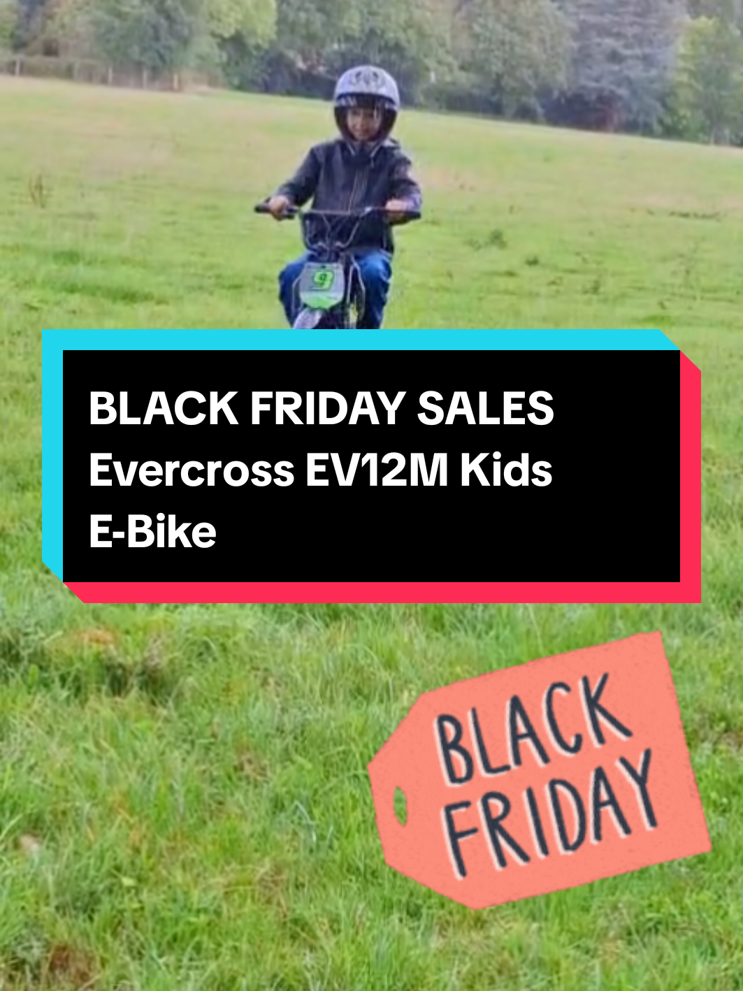If you needed a sign… the Black Friday price is the sign🎉 #kidsbalancebike  #kidsquadbike  #toyreviewuk  #kidselectricscooter  #blackfriday 