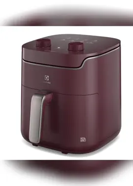 Air Fryer Electrolux p/ Rita Lobo 5,6L Vermelha Escura Efficient Economia de Energia 1400W (EAF41) ##airfryer##electrolux##ritalobo