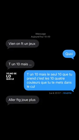 Il faut lui dire d’arrêter ça devient urgent là!! #prt 