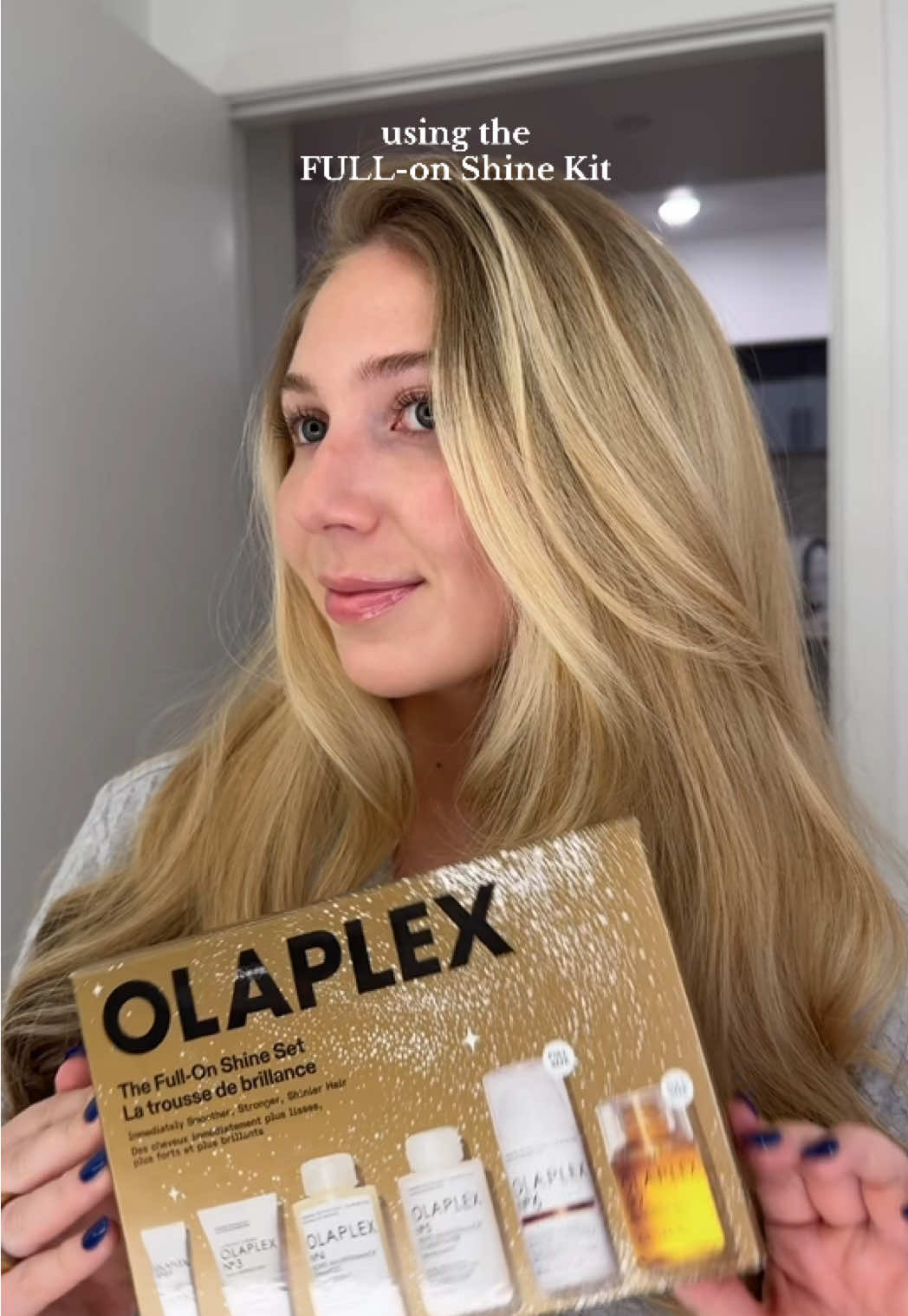 @Olaplex #OLAPLEXpartner #ad #OLAPLEX Shop the full-on shine kit @SEPHORA !!!🔗 in my bio✨