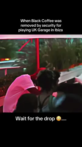 Insane drop incoming  #ukgarage #djblackcoffee #ibiza 