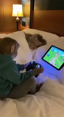 Nicht mal in Ruhe zocken kann man 😂 #funny #mom #monkey #fyp #fyp 