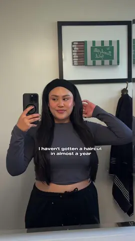 Fresh haircut 💇🏽‍♀️  at @Ulta Beauty salon! 🧡 1.5 in trim  Straight edge to emphasis length long layers in the bc#ack  face framing layers in the front starting at the chin  #longhair #haircut #ultabeautysalon 