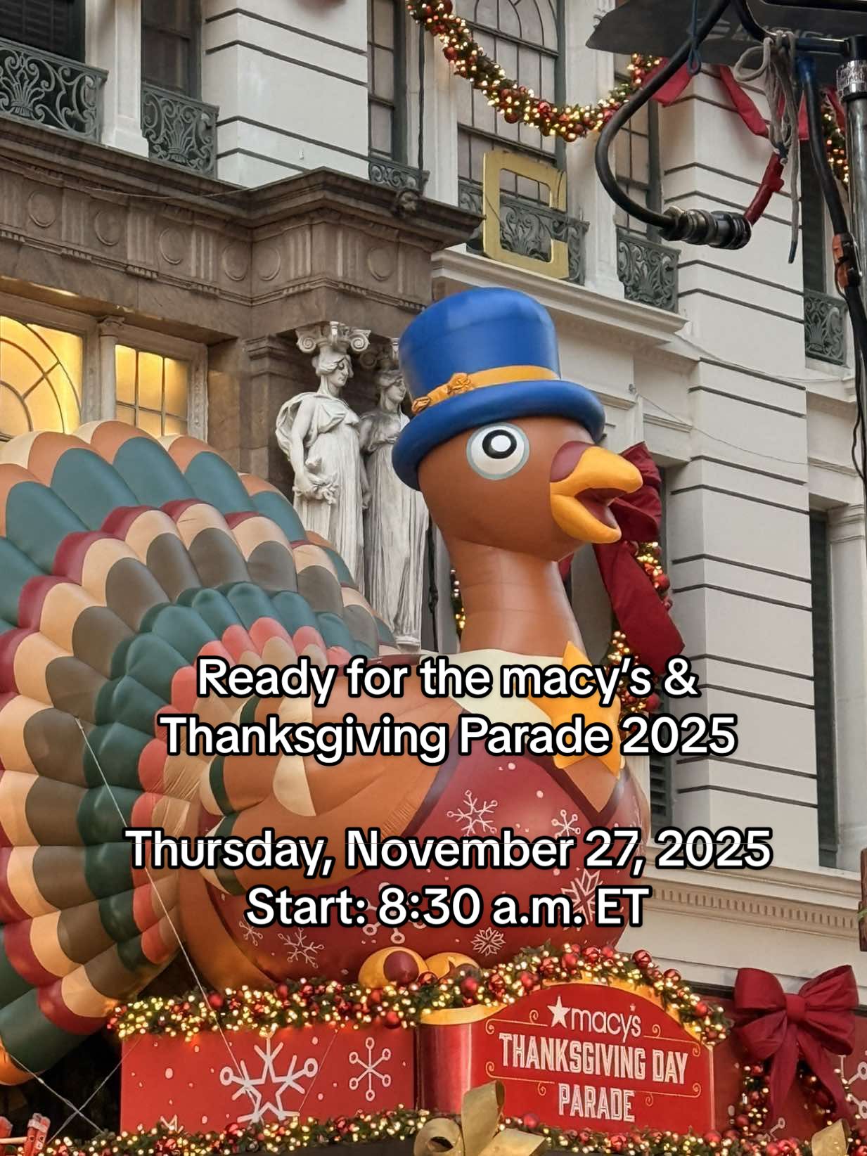 “It’s Official: Macy’s Parade Starts Nov 27 @ 8:30 AM!” Countdown Begins! New York 🗽 2025 @Macy’s I#newyork#thanksgiving#countdown#trending#fypシ゚viral  