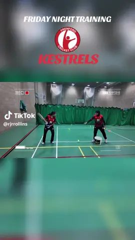 Our Friday #FrenfordKestrels ( girls only) cricket session.  Led by Head Coach Tobert Rollins;  @Essex Cricket Mentor & Director of @Rollins Cricket Academy  Come Down For a Taster Session & See The Fun We Have ! Every Friday 6.30pm - 9pm @Frenfordclubs  Drills, Skills, Fun & Games