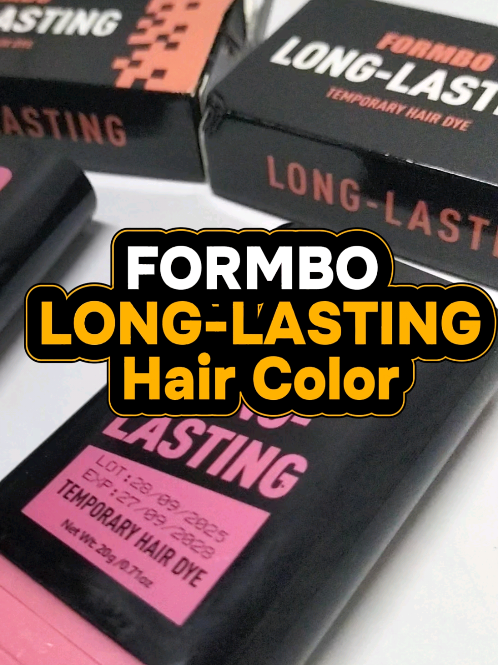 Instant hair glow-up! ✨ This FORMBO Long-Lasting Temporary Hair Dye + Styling Gel Comb is perfect for quick styling—walang amoy, walang lagkit, and super easy i-apply! Good for retouch, shading, at pang-pa-presentable ka agad. Swipe to apply ➡️ comb to style ➡️ done! 💖 Grab yours now! ⬇️ #HairColor #HairDye #TemporaryHairDye #hairgelcomb #FORMBO 