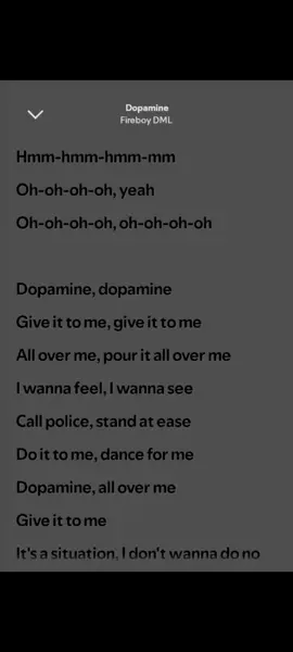 Dopamine - Fireboy #lyricsvideo #MusicVibes #fireboydml 