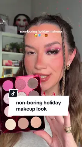 Don’t be boring this holiday season🥰❄️ Let’s spice up my thanksgiving glam with some rhinestones and colorful eyeshadow💅 @Makeup By Mario @Morphe Cosmetics @True Beauty Lashes @Jones Road Beauty @Persona Cosmetics @Maybelline NY @Half Magic by Donni Davy  #rhinestonemakeup #holidaymakeup #colorfulmakeup #creativemakeup #eyeshadowtutorial 