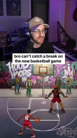 bro can’t catch a break on the new basketball game #basketball #kickstreaming 