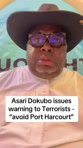 Asari Dokubo issues stern warning to Boko Haram, avoid Port Harcourt and risk being kílled #nigeriantiktok🇳🇬🇳🇬 #creatorsearchinsight #security #fyp 