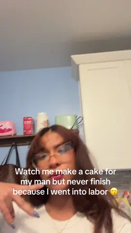 Part 1: It sat in my fridge with a crumb coat and became to hard to eat I didn’t get home a week after anyways it had to go sorry Shaun 🙃#birthday #BakeWithMe #firsttimemom #38weekspregnant 