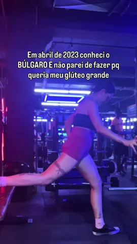 EU VENCI O BÚLGARO E VC? Ainda não faz esse milagroso? @growthsupplements 🏷️SASAFIT . . . . #treino #treinogluteo #academia #gluteo #búlgaro 