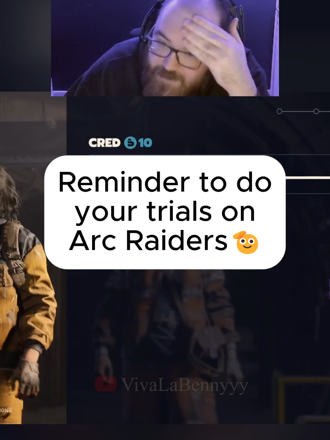Make sure you do your trials on Arc Raiders!😅 #Gaming #GamingOnTikTok #fyp #ArcRaiders