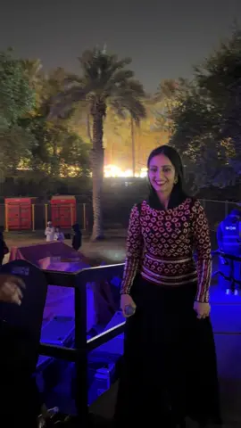 الفنانه @هاجر نعمان فنانه تولع المسرح وتفاعل الحضور بجنون 😍😍#موسم_الرياض #حديقه_السويدي #انسجام_عالمي #مشاهير_تيك_توك #الرياض 