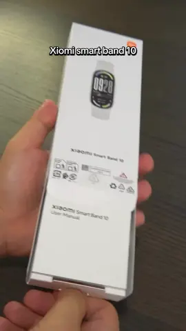 Xiomi smart band 10 original dari xiomi indonesia. #smartwatch #xiomi #fyp #promoguncang1212 #gajiansale 