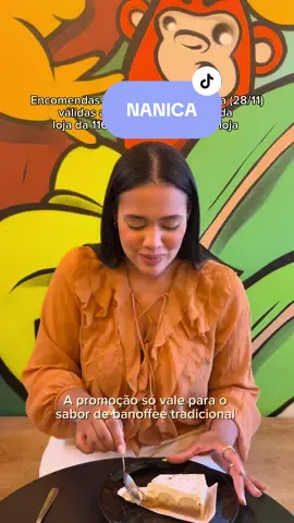 A Black Friday da Nanica vai acontecer dia 28/11 então aproveitem! A loja fica na CLS 116 Asa Sul, Brasília/DF #promocao #brasilia #banoffee #torta #blackfriday publi 